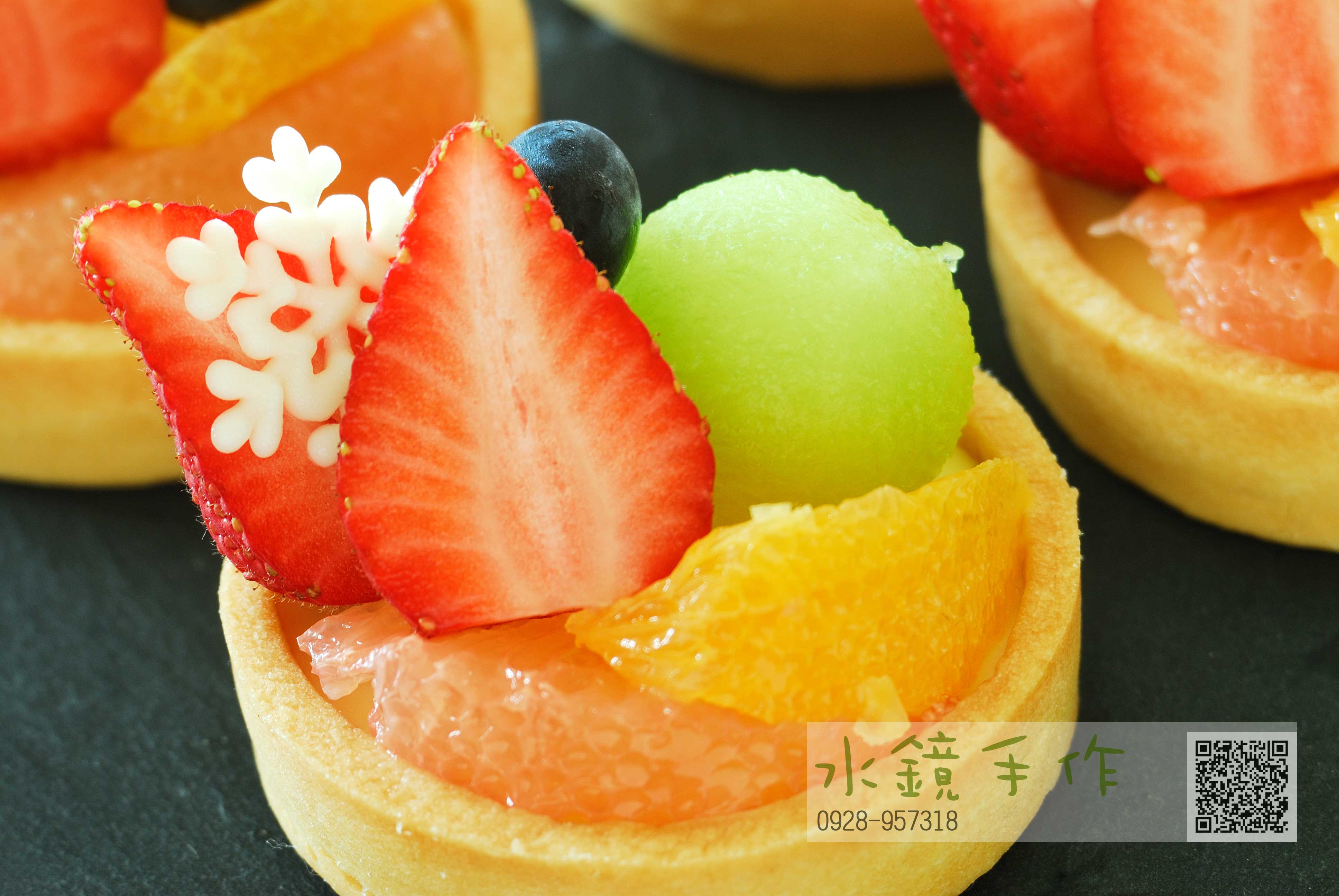 (三吋)綜合水果塔.