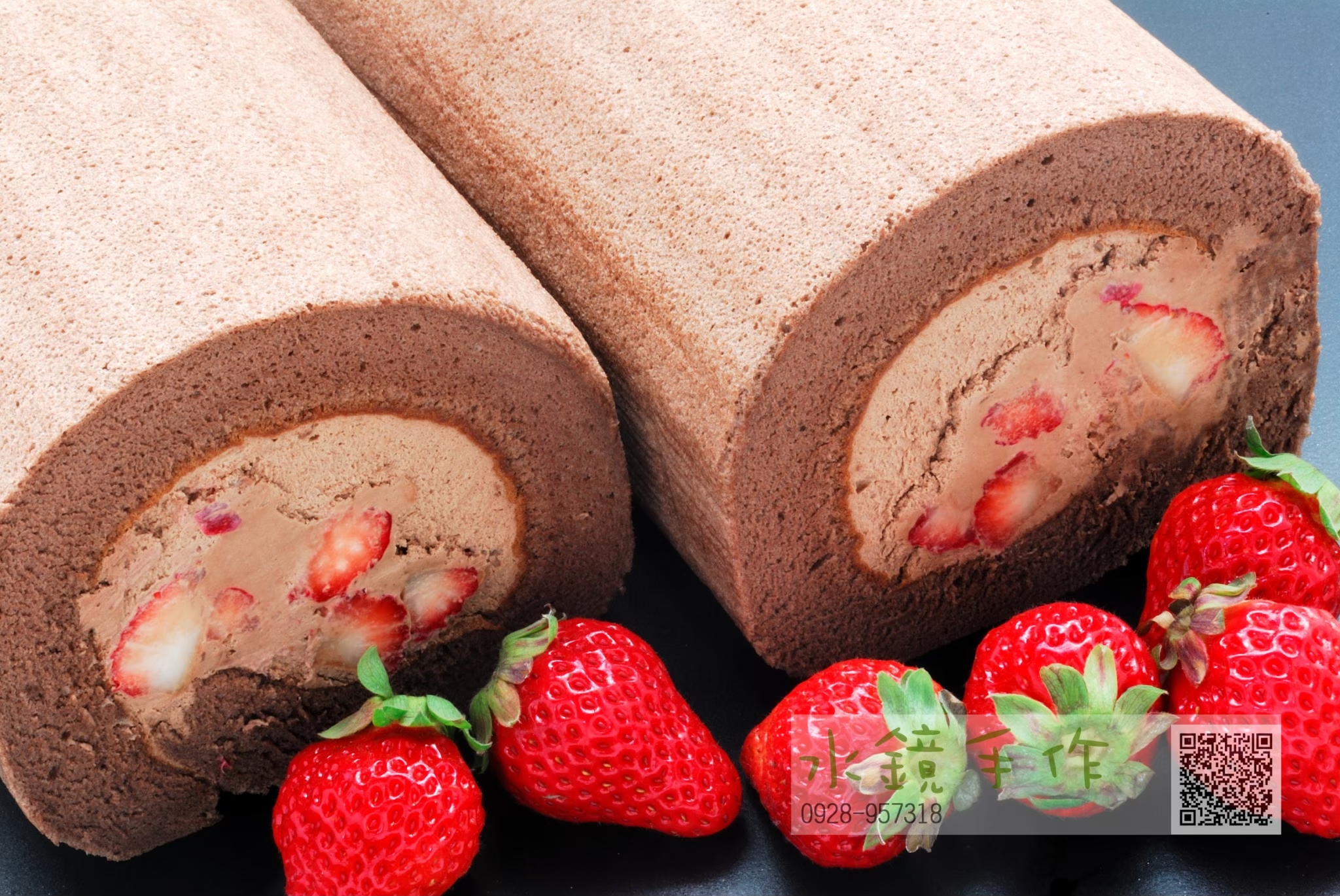 米歇爾草莓巧克力鮮乳卷.