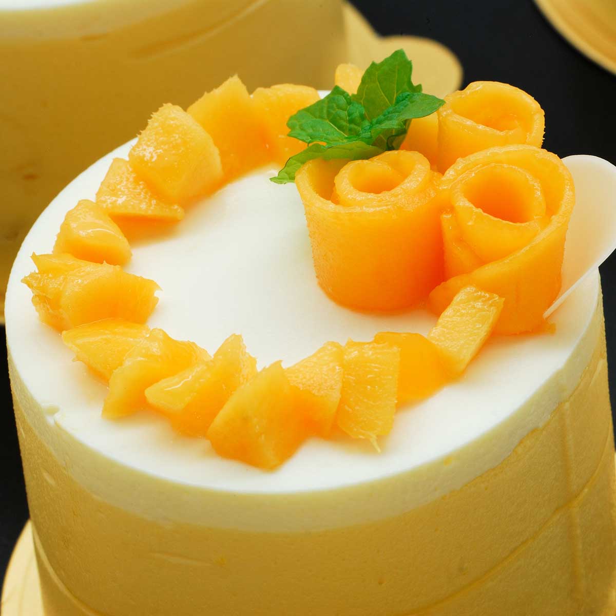 三吋芒果慕斯蛋糕
