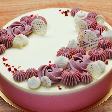 覆盆子慕斯蛋糕