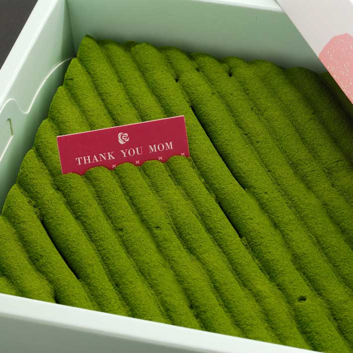 抹茶紅豆奶霜蛋糕(15公分正方)