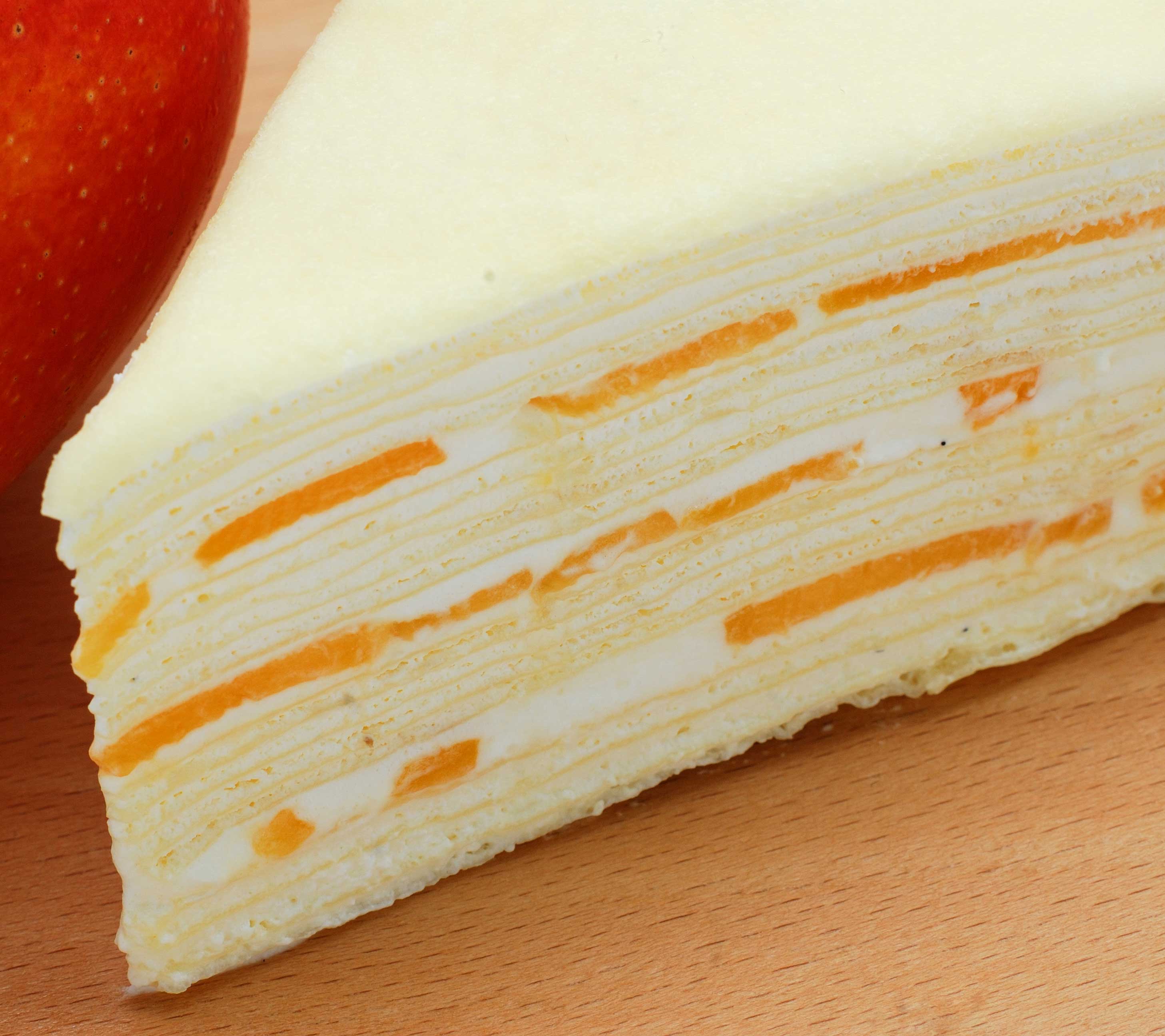 單片芒果千層蛋糕