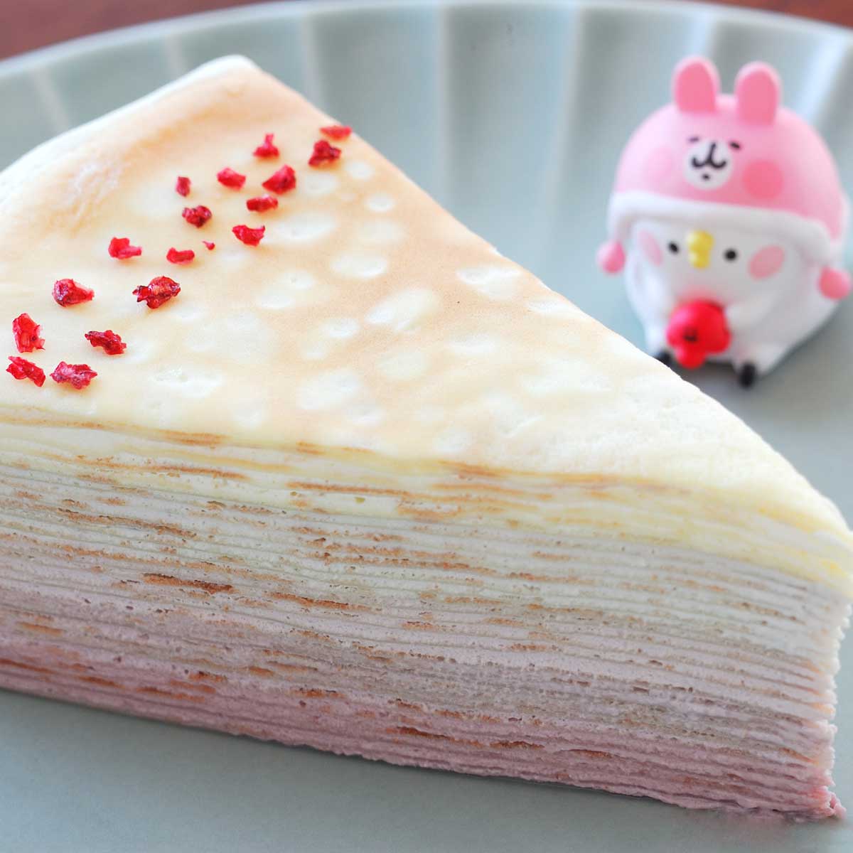 七吋覆盆子千層蛋糕