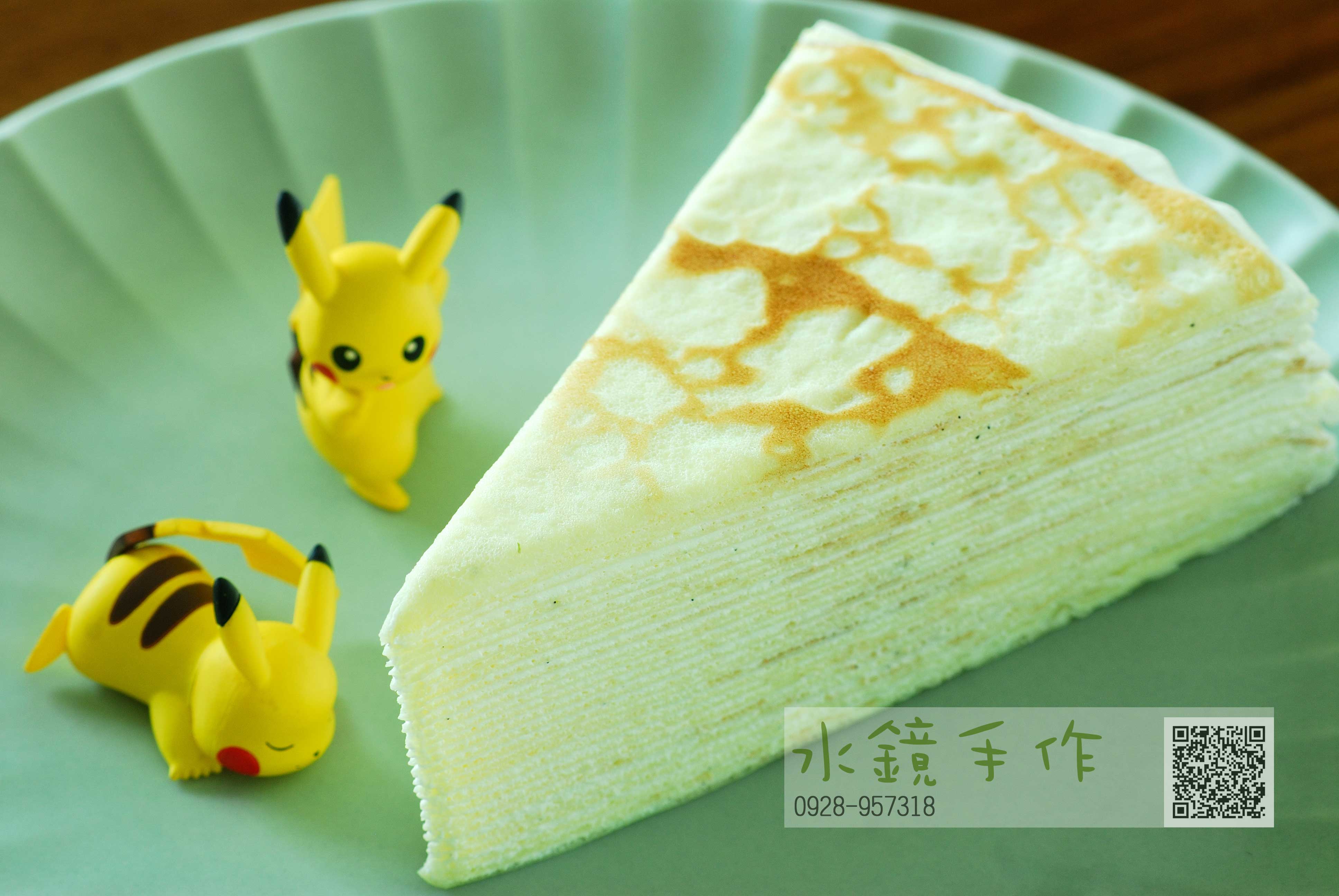 七吋原味千層蛋糕.