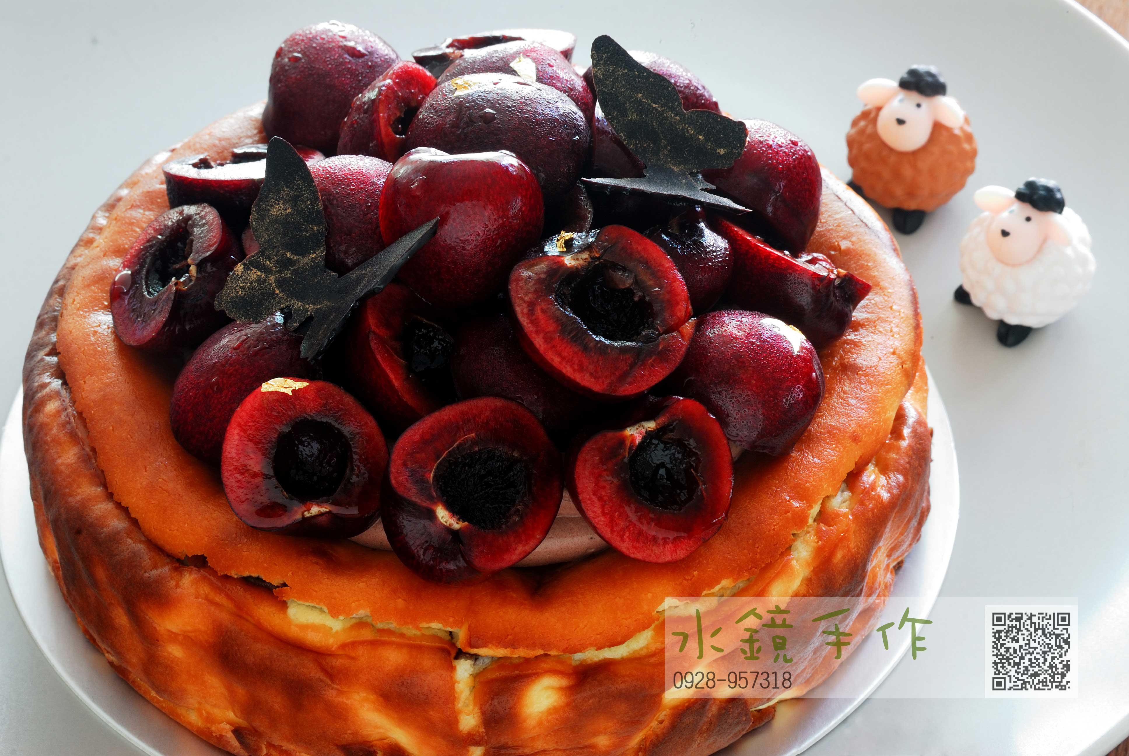 黑櫻桃巴斯客蛋糕