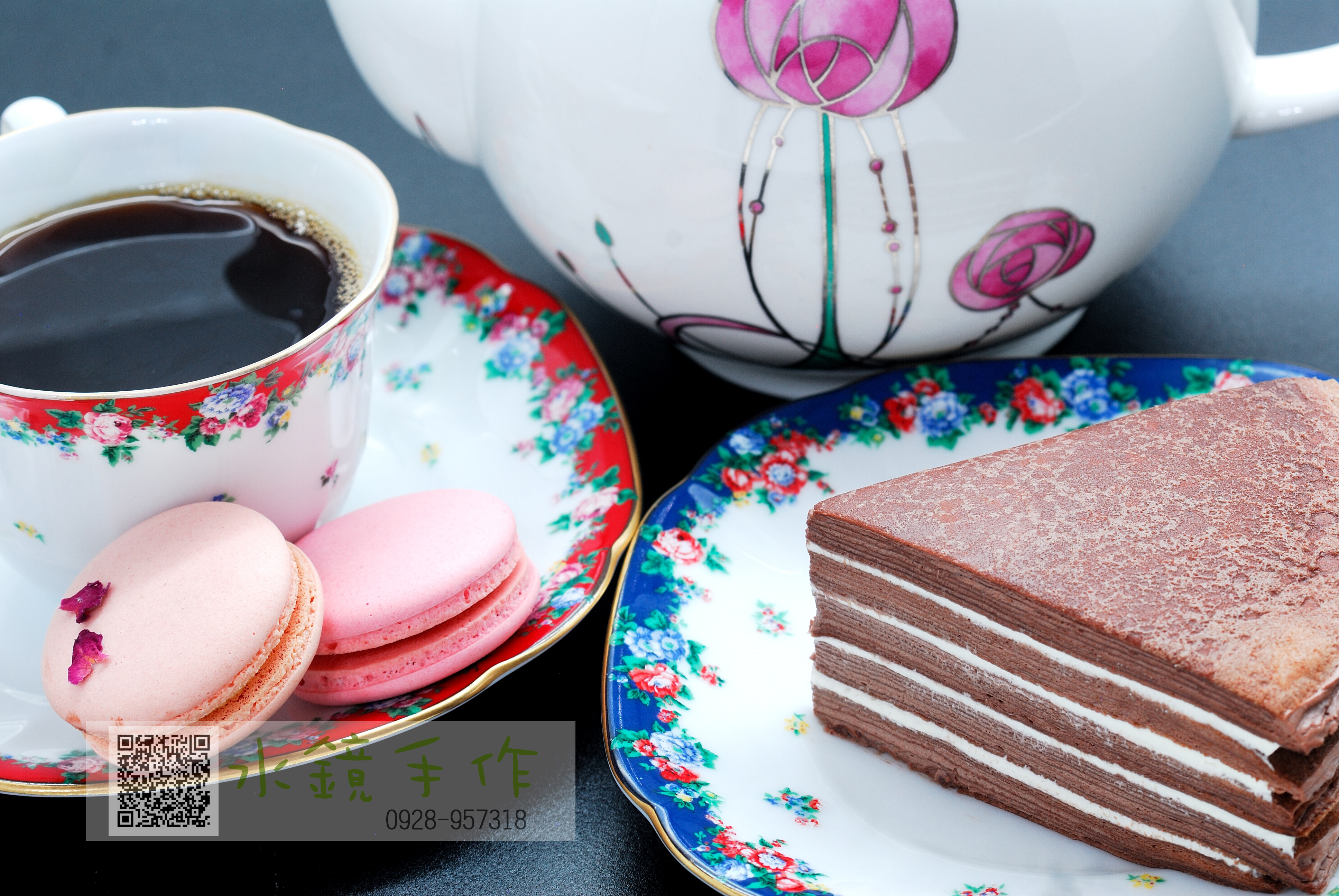 九吋法芙娜巧克力千層