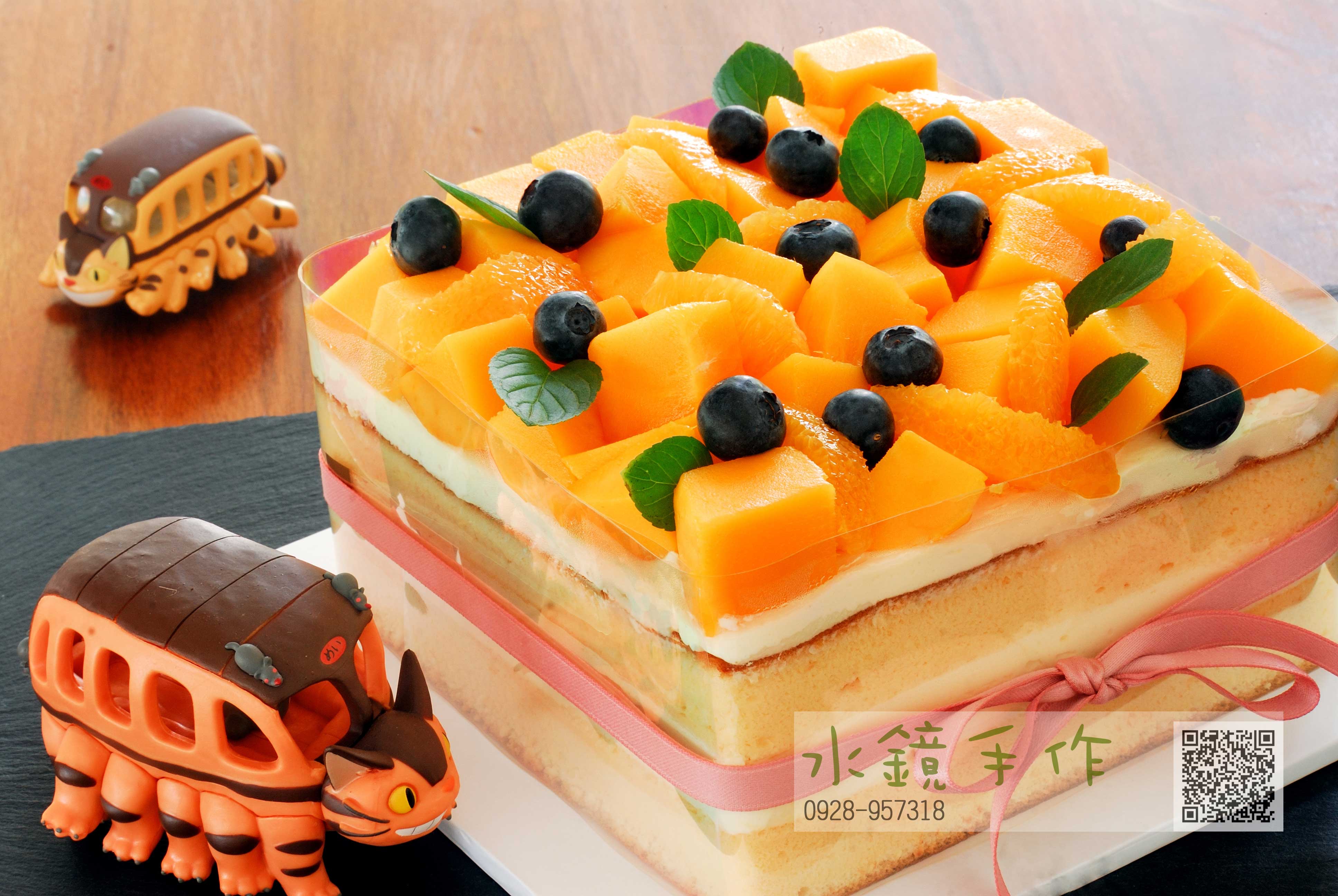 芒果控厚生乳蛋糕14x14