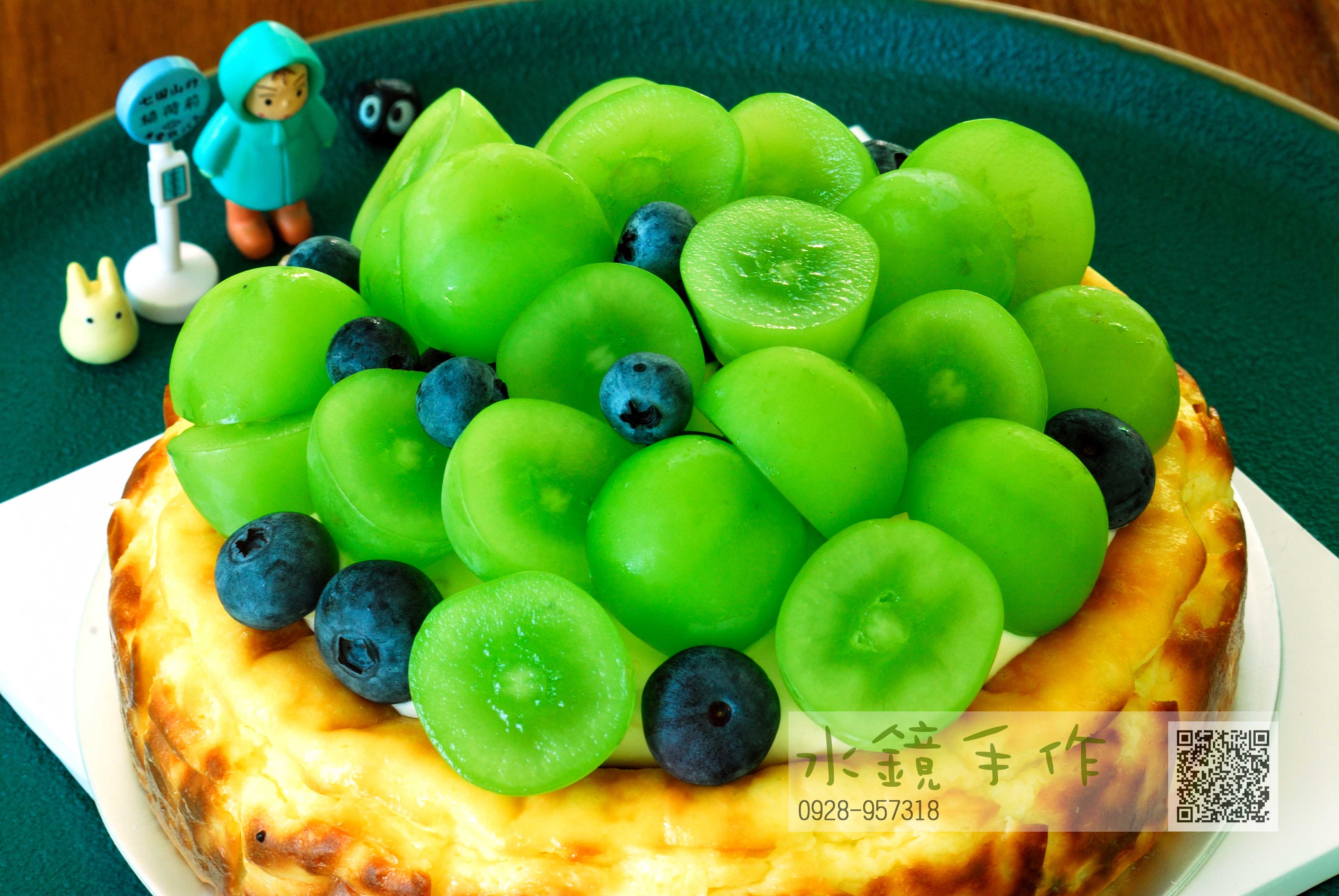 六吋麝香葡萄巴斯克乳酪蛋糕.