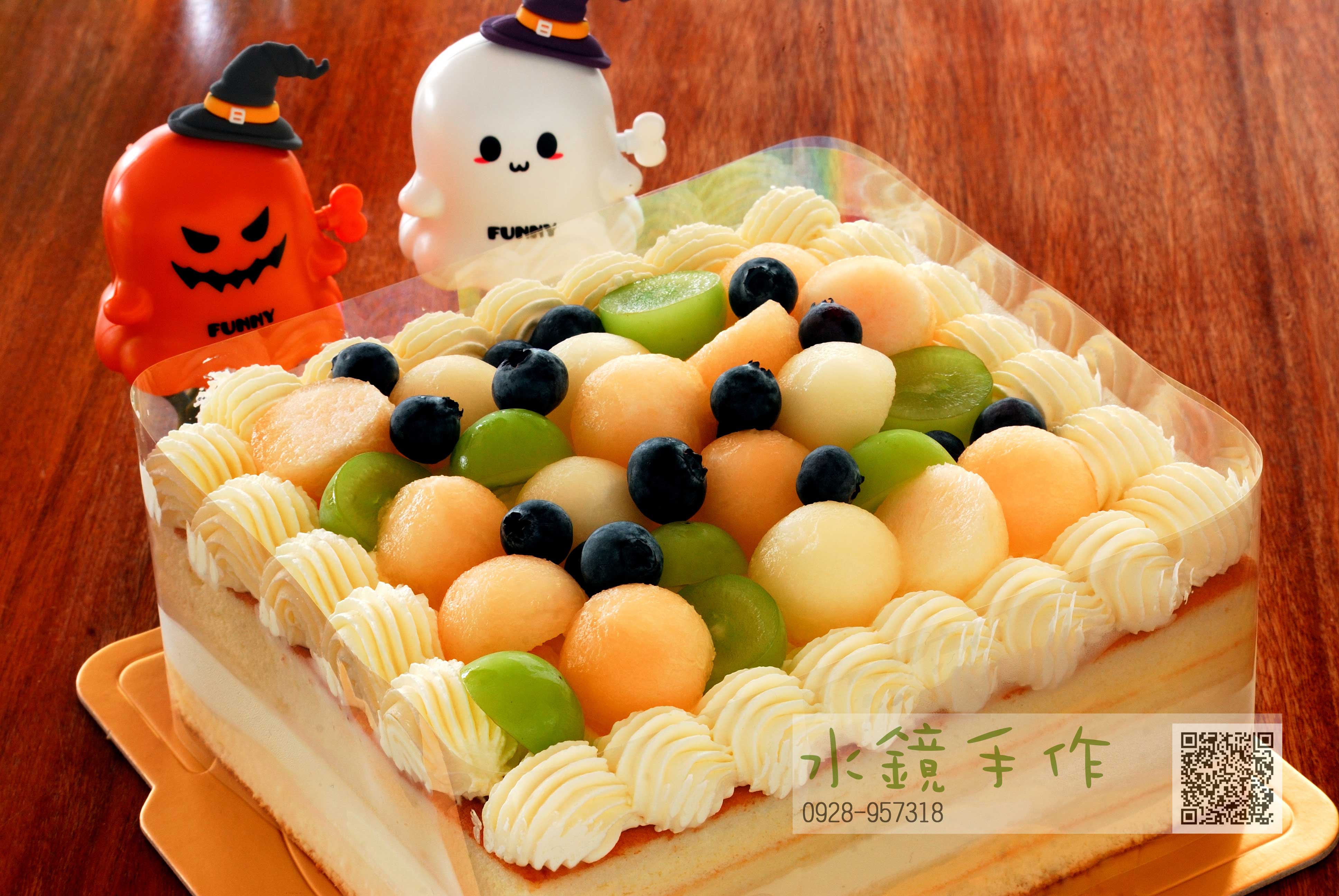 哈密瓜控厚生乳蛋糕14x14