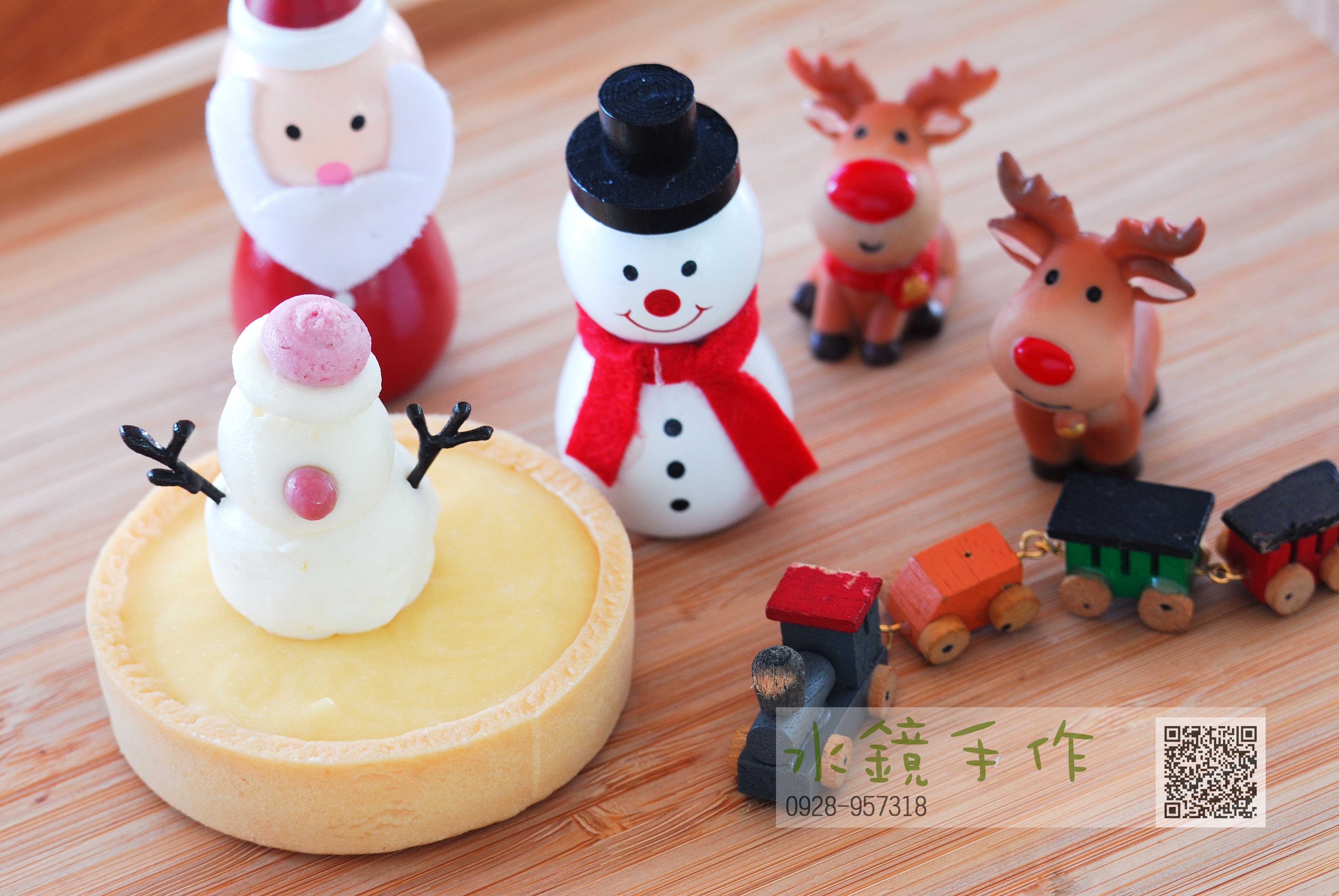 雪人柚子乳酪塔.