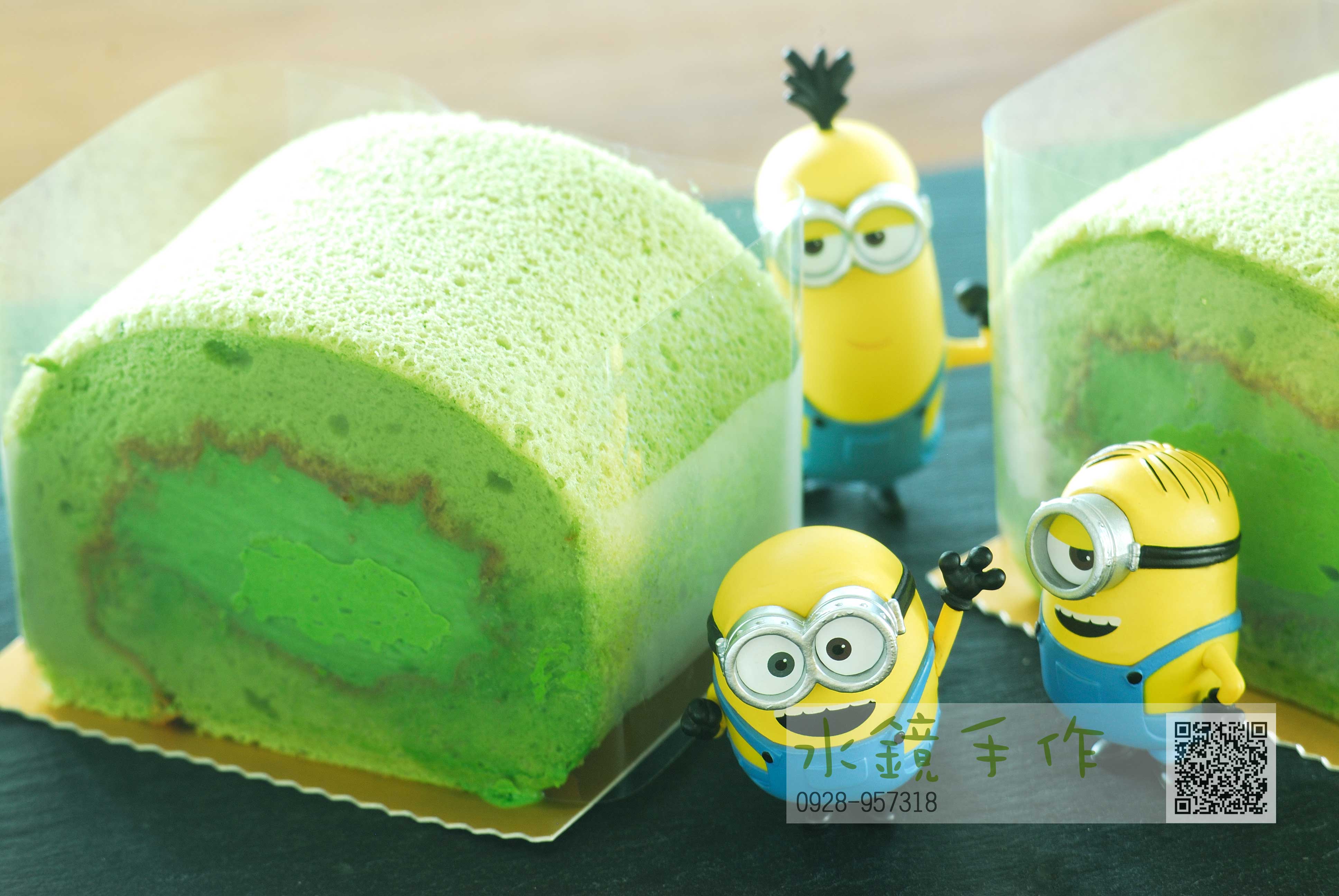 切片超濃小山園抹茶蛋糕卷