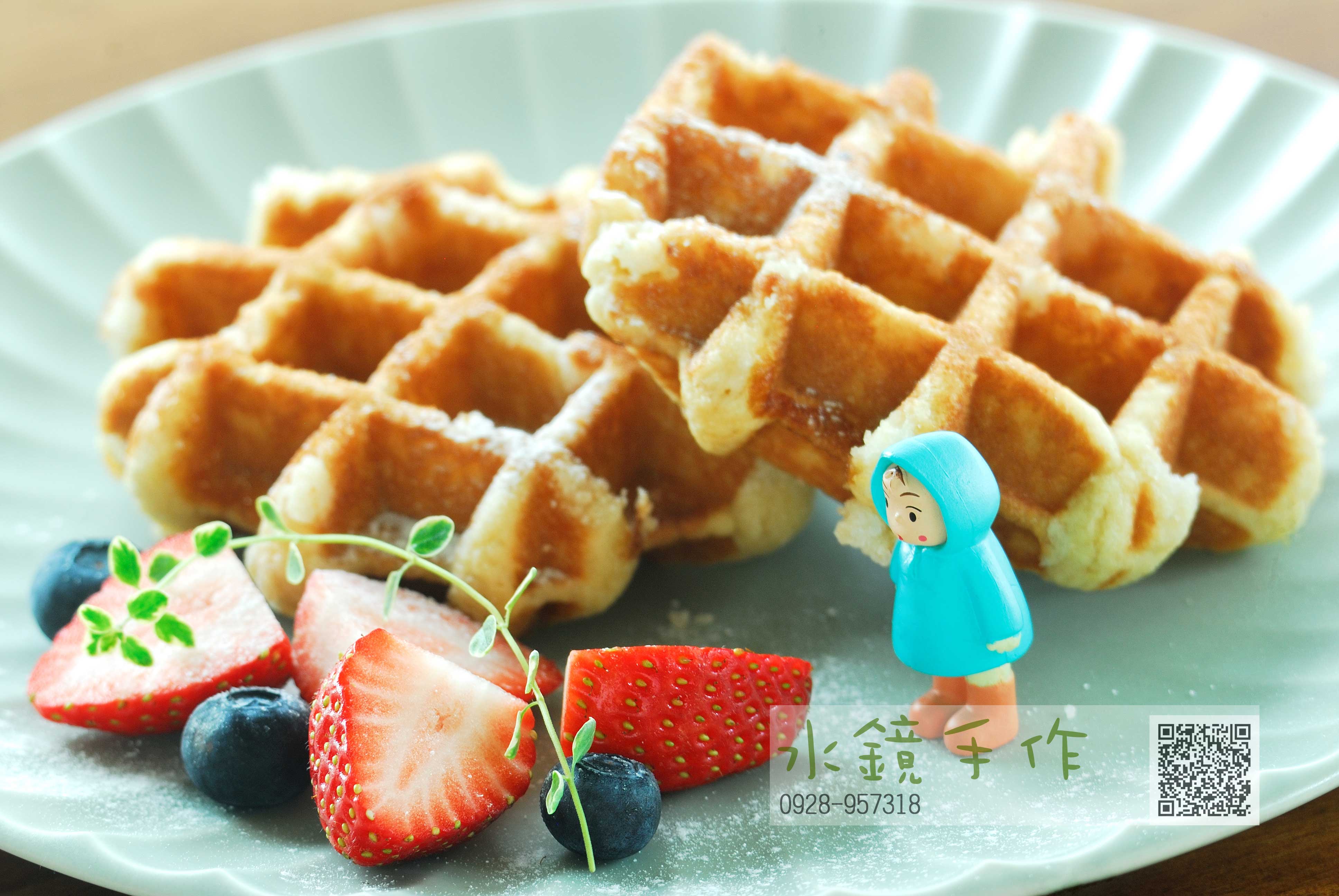 鮮果珍珠糖鬆餅