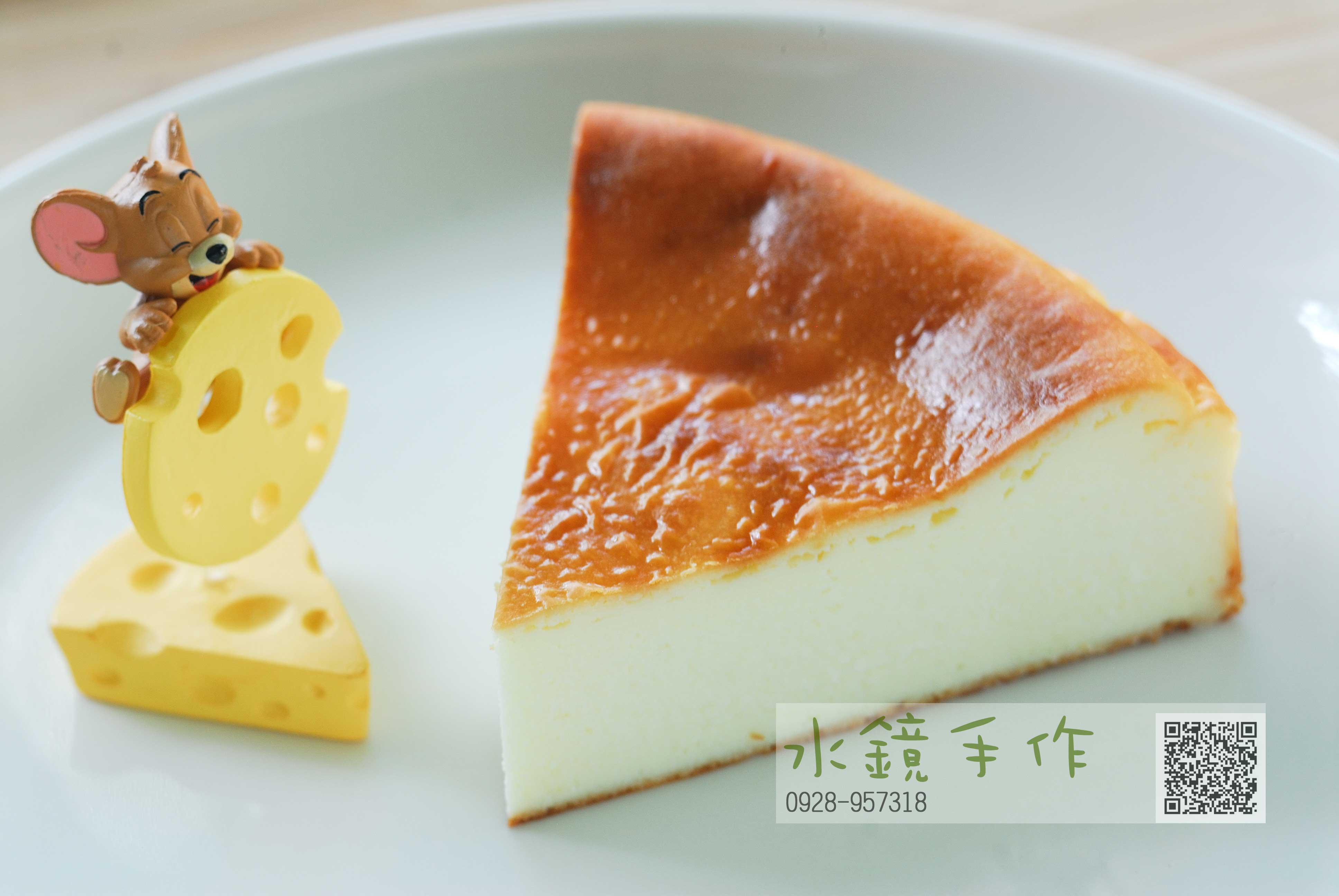 切片巴斯客乳酪蛋糕