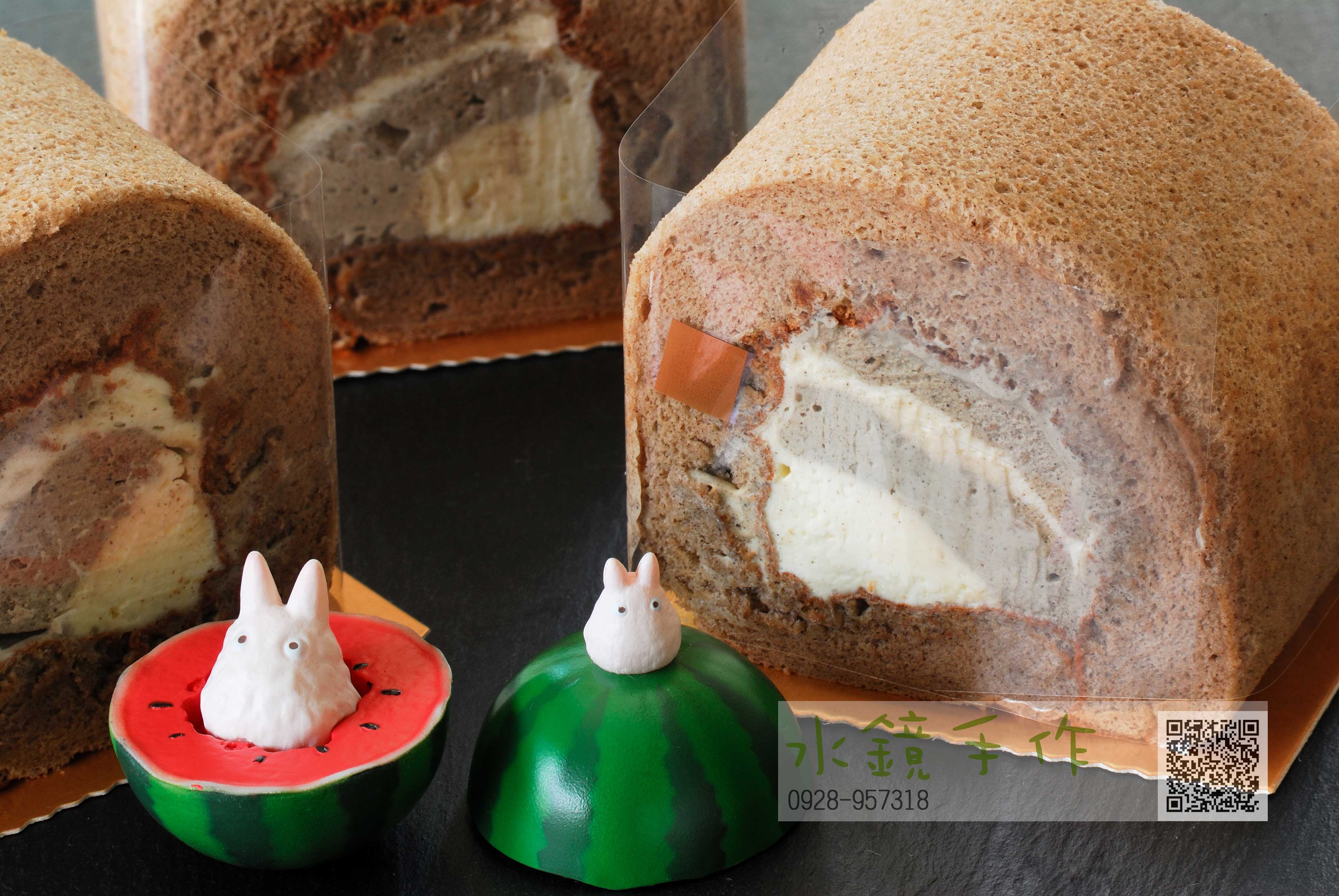 日式培茶蛋糕卷