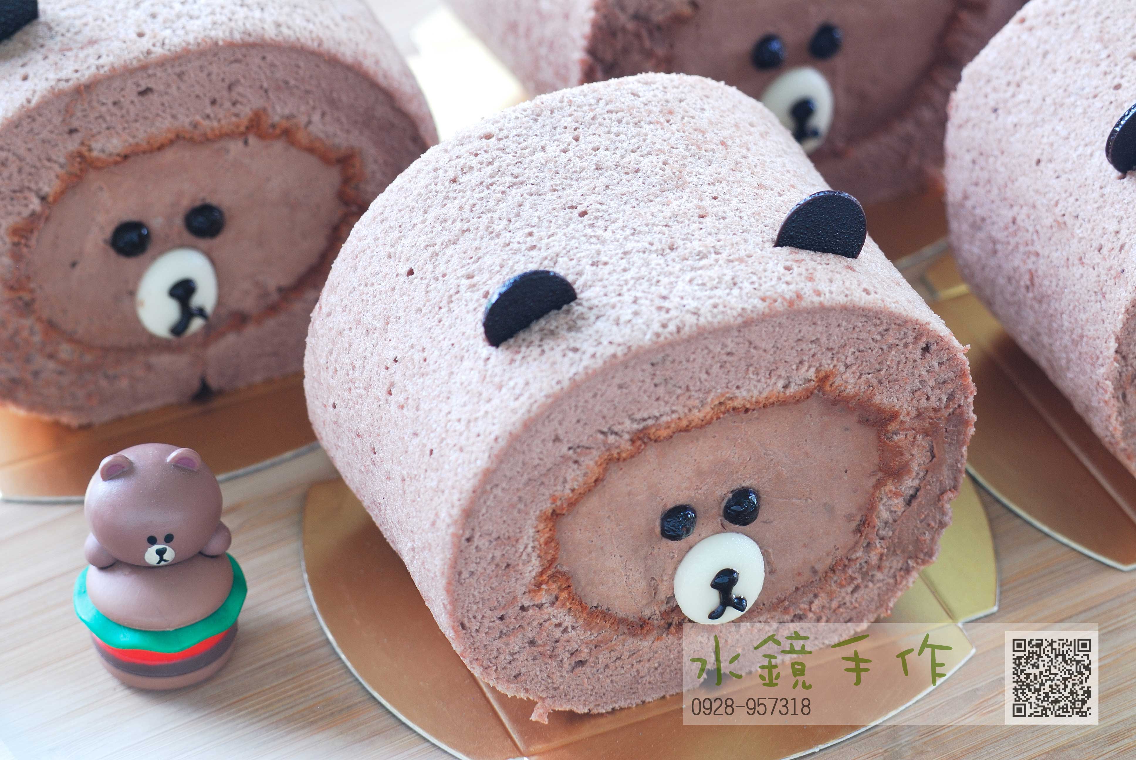 巧克力小熊蛋糕