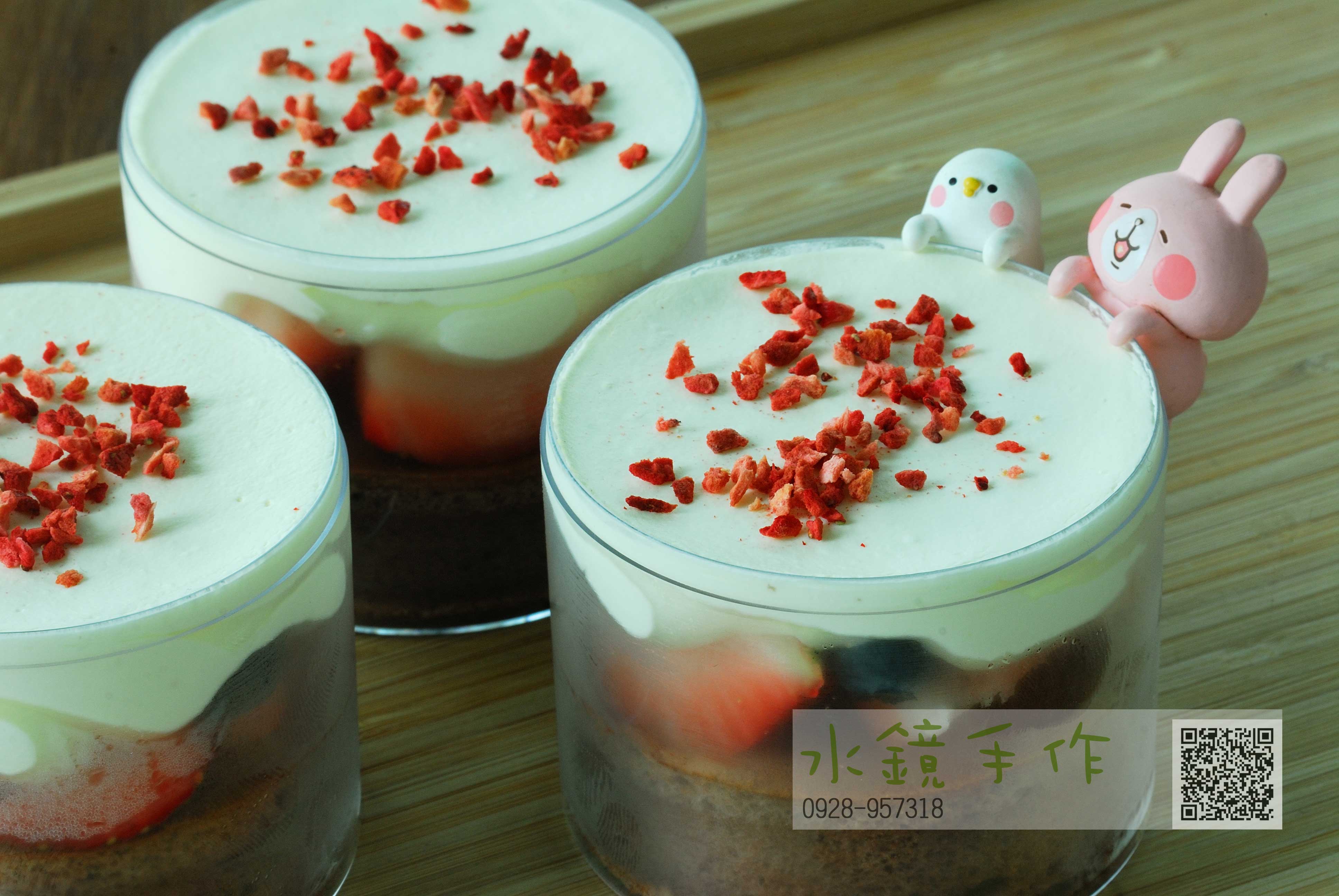 巧克力雙莓果蛋糕杯