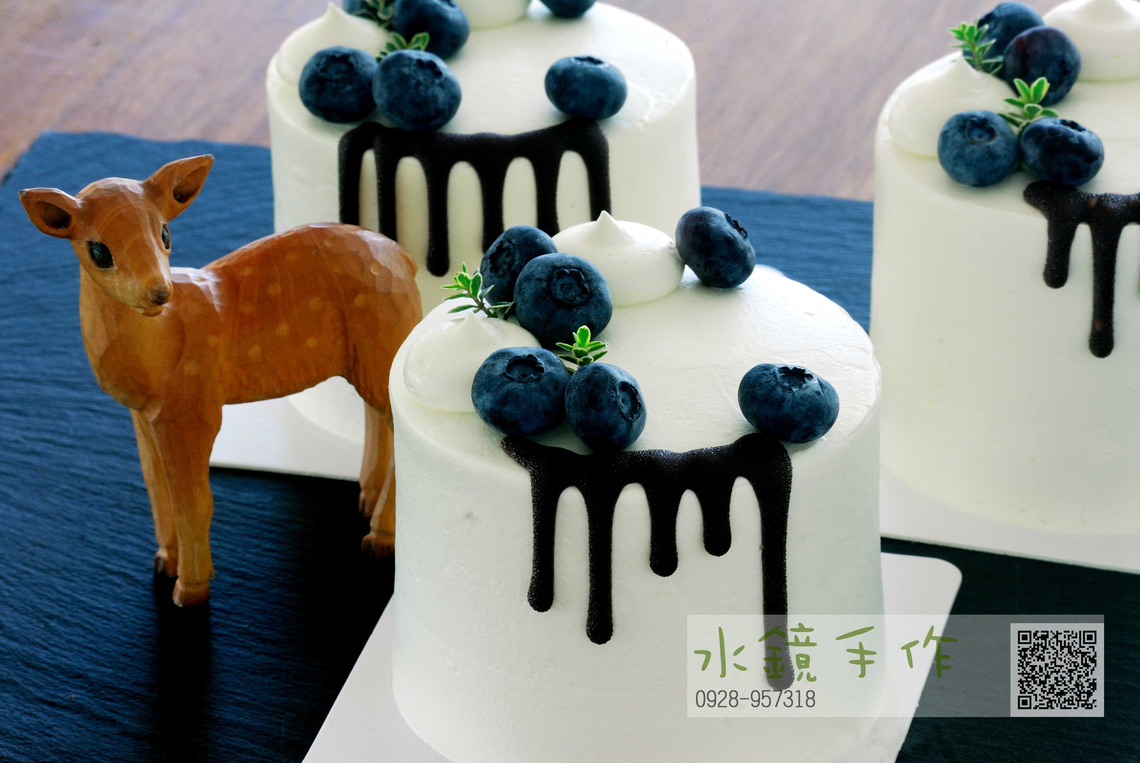 藍莓巧克力小蛋糕